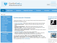 Tablet Screenshot of cardiogod.com